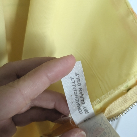 Vintage 70s ILGWU Floral Floor Length Gown - Picture 10 of 12